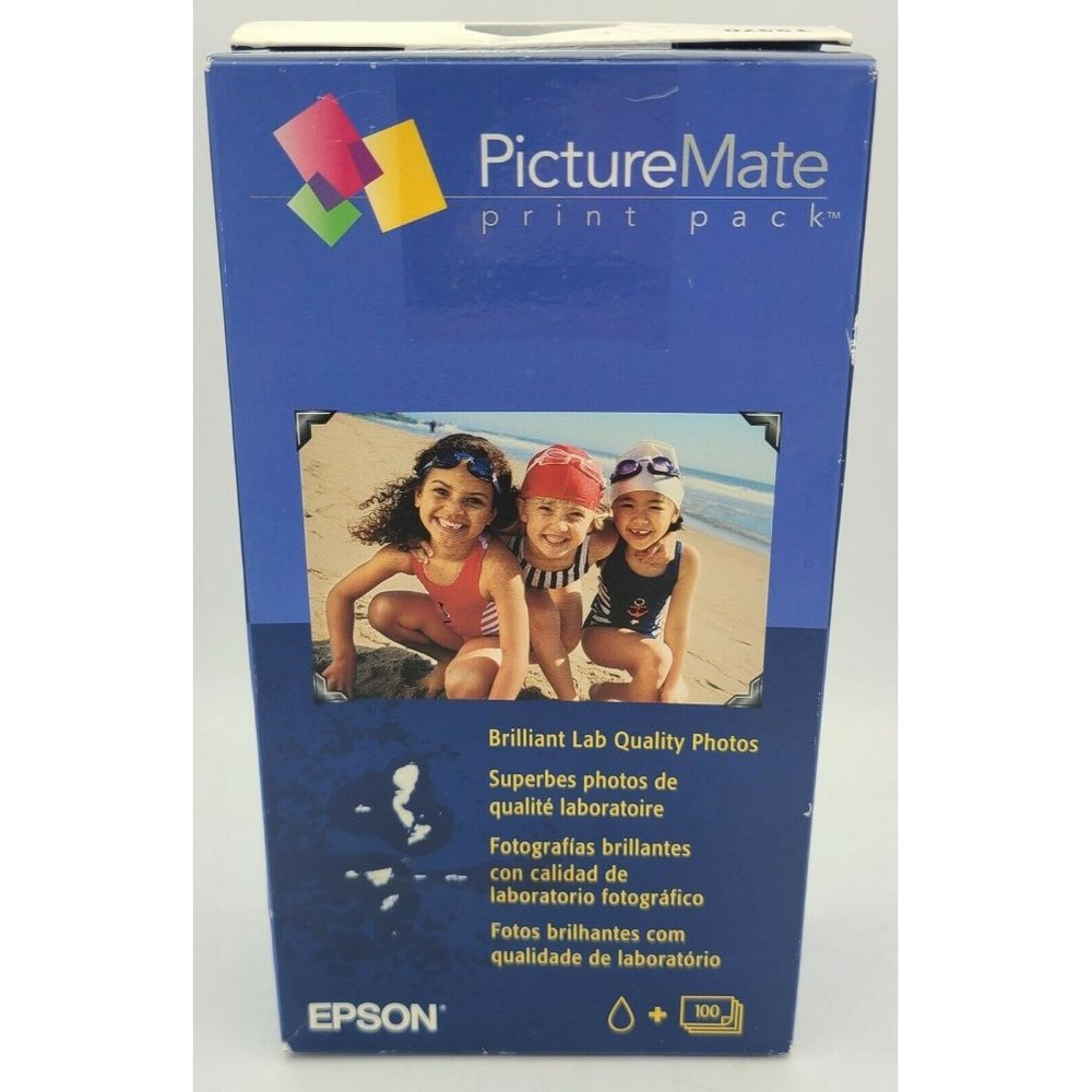Epson PictureMate Print Pack 100 Photo Sheets/ Photo Cartridge T5570 Exp 2006